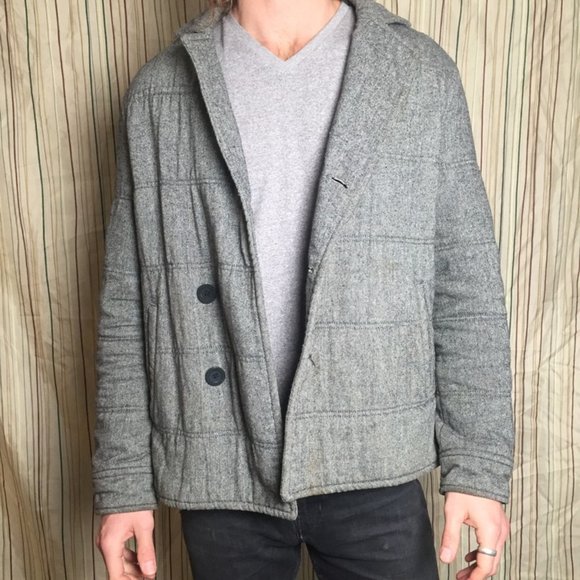 Men's Mixed Wool Winter Jacket - Picture 4 of 8